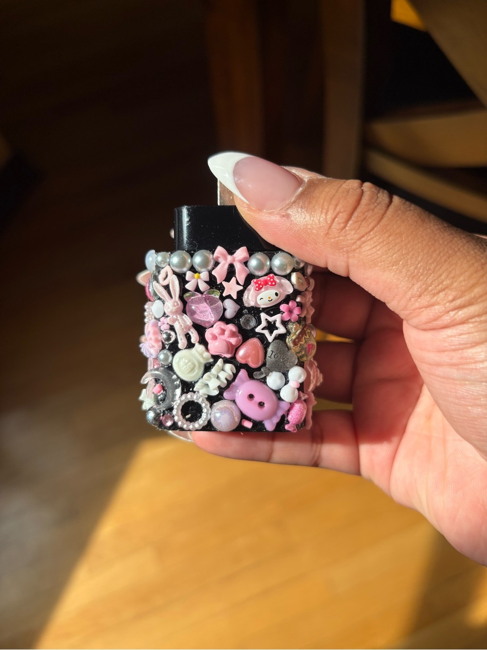 Pink Decorative Charger Block